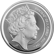 2026 UK £5 Queen Elizabeth II 5th Portrait - Jody Clark Silver PIEDFORT Proof Coin