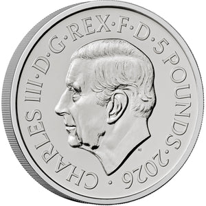 2026 UK £5 Queen Elizabeth II Portraits - Mary Gillick BU