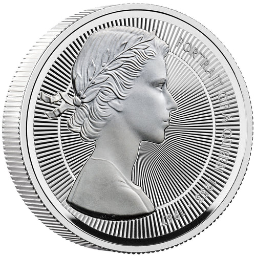 2026 UK £5 Queen Elizabeth II Portraits - Mary Gillick PIEDFORT Silver Proof Coin
