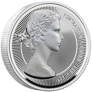 2026 UK £5 Queen Elizabeth II Portraits - Mary Gillick PIEDFORT Silver Proof Coin