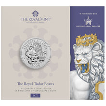 2026 UK £5 Royal Tudor Beasts – Queen’s Lion BU