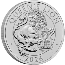 2026 UK £5 Royal Tudor Beasts – Queen’s Lion BU