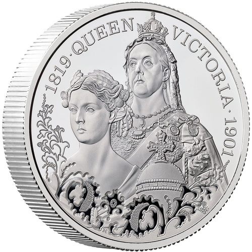 2026 UK £5 The Life of Queen Victoria PIEDFORT Silver Proof Coin