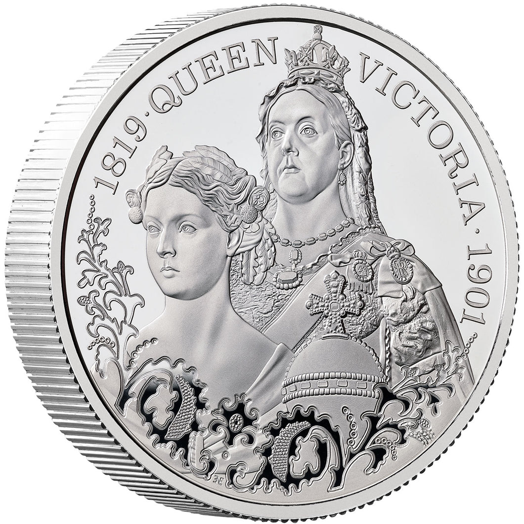 2026 UK £5 The Life of Queen Victoria PIEDFORT Silver Proof Coin