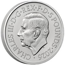 2026 UK £5 Royal Tudor Beasts -  Royal Dragon BU