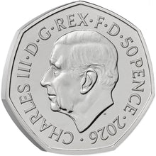 2026 UK 50p The Snowman Brilliant Uncirculated Coin