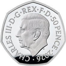 2026 UK 50p The Snowman Silver Proof Coin