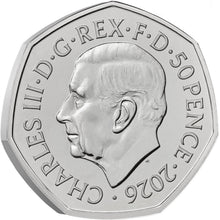 2026 UK 50p Star Trek Brilliant Uncirculated Coin