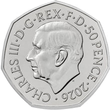 2026 UK 50p Star Trek Brilliant Uncirculated Coin