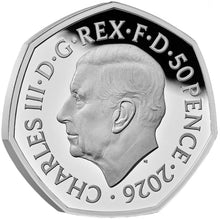 2026 UK 50p Star Trek Colour Silver Proof Coin