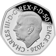 2026 UK 50p Star Trek Colour Silver Proof Coin