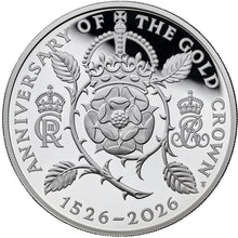 2026 UK £5 500yrs of the Crown PIEDFORT Silver Proof