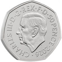 2026 UK 50p Wicked Brilliant Uncirculated Coin
