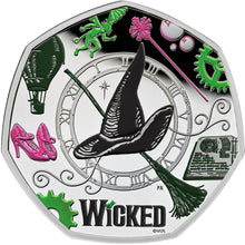 2026 UK 50p Wicked Colour Silver Proof Coin