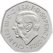 2026 UK 50p 100 Years of Winnie the Pooh - Loyalty Brilliant Uncirculated Coin
