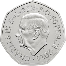 2026 UK 50p 100 Years of Winnie the Pooh - Friendship Brilliant Uncirculated Coin