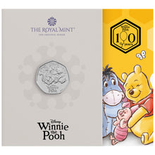 2026 UK 50p 100 Years of Winnie the Pooh - Friendship Brilliant Uncirculated Coin