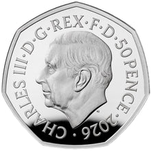 2026 UK 50p 100 Years of Winnie the Pooh - Friendship Silver Proof Coin