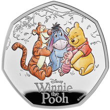 2026 UK 50p 100 Years of Winnie the Pooh - Friendship Silver Proof Coin