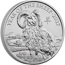 2027 UK £5 Lunar Year of the Sheep BU