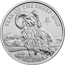 2027 UK £5 Lunar Year of the Sheep BU