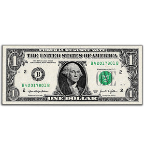 USA $1 Federal Reserve Banknote Uncirculated