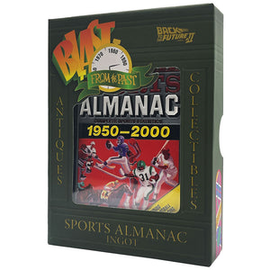 Back to the Future Limited Edition Sport Almanac Ingot