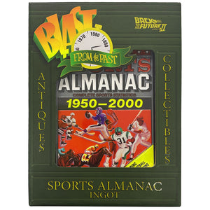 Back to the Future Limited Edition Sport Almanac Ingot