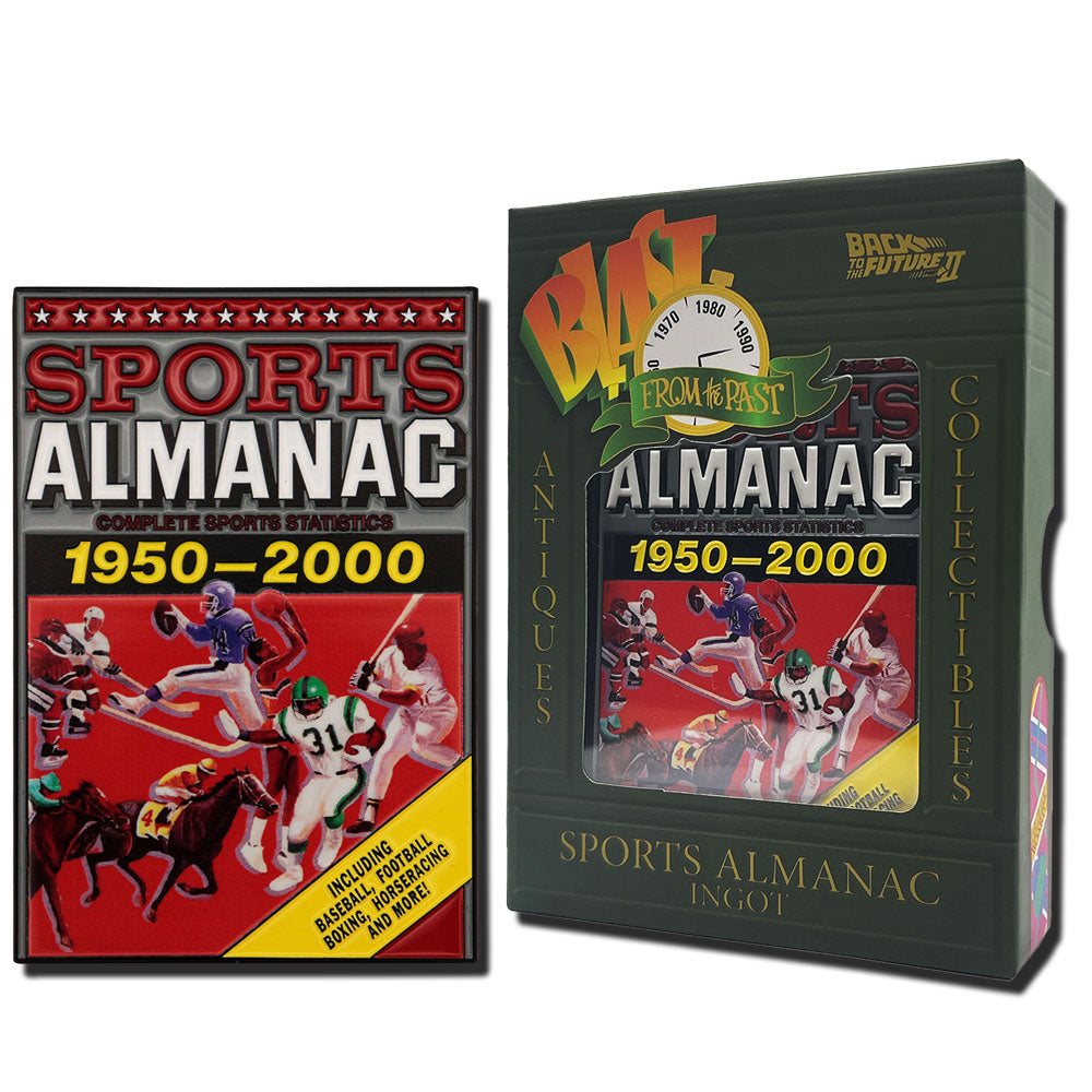 Back to the Future Limited Edition Sport Almanac Ingot