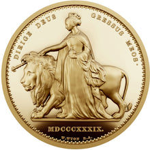 2025 Alderney £500 Una & Lion 5oz Gold Proof Coin NGC FDI PF70 SIgned Label