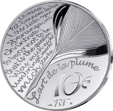 2025 France 10€ Jules Verne Journey to The Centre of the Earth Silver Coin
