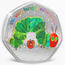 2026 Solomon Isl. 50c The Very Hungry Caterpillar™ Silver-Plated BU Coin