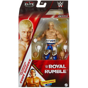 WWE Elite 2025 Royal Rumble Cody Rhodes Action Figure