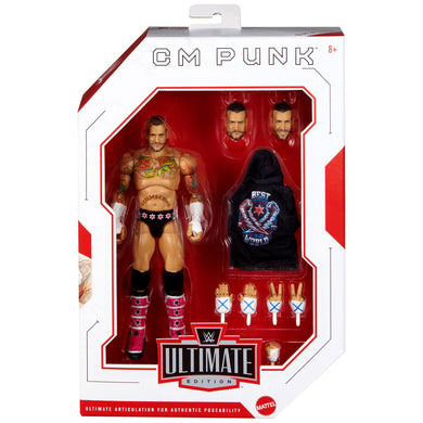 WWE Ultimates Wv27 CM Punk 6-inch Action Figure