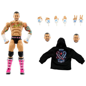 WWE Ultimates Wv27 CM Punk 6-inch Action Figure