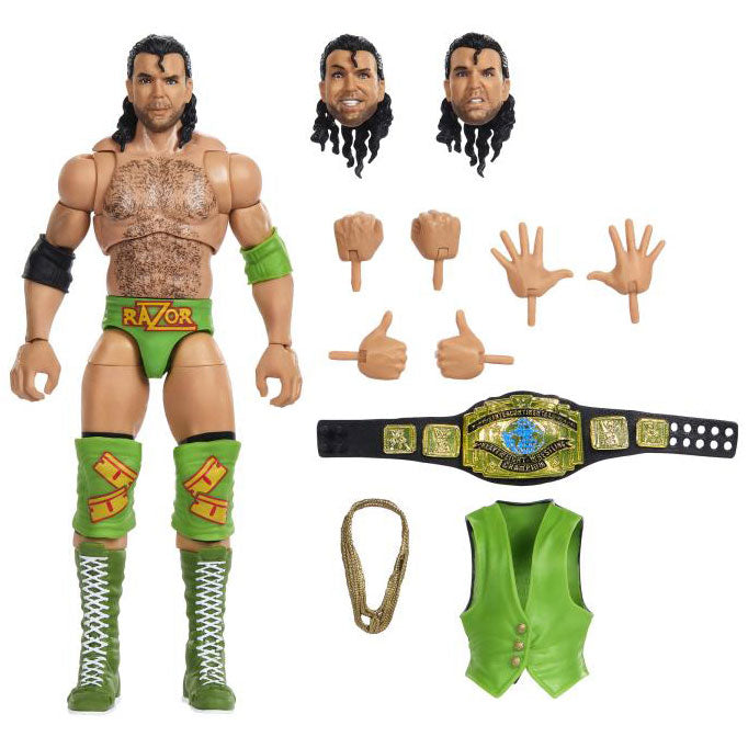 Razor Ramon Fig WWE Ultimate Edition Greatest Hits Razor Ramon Action Figure ...