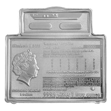 2023 Solomon Isl. $2 Fender Bass 1oz Silver 2-Coin Set