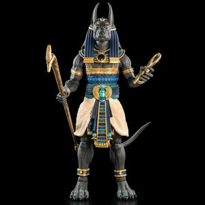 Figura Obscura: Anubis, Black and Blue Action Figure