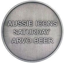 Aussie Icons - Saturday Arvo Beers 51mm Silver-Plated  Collector Medal