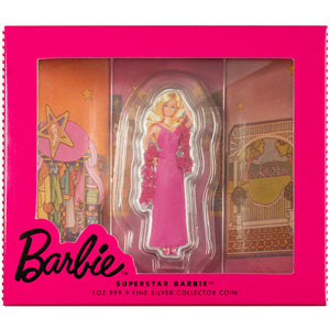 2023 Solomon Isl. $2 Superstar Barbie 1oz Silver Coin