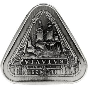 2019 $1 Australian Shipwrecks - Batavia Antique 1oz Silver Coin