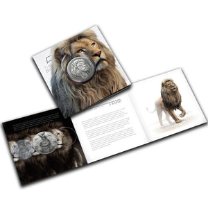 2022 Sth Africa R5 Big Five - Lion 1oz Silver BU