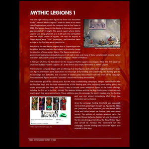 Mythic Legions: The First 10 Years Hardcover Book