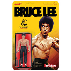 Bruce Lee Warrior 3 3/4-Inch ReAction Figure