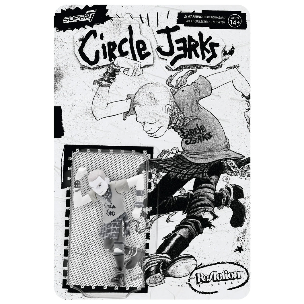 Circle Jerks Skank Man (Grayscale) ReAction Figure