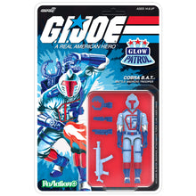 G.I. Joe Cobra (Glow Patrol - Blue) 3.75" Reaction+ Figures Three Pack