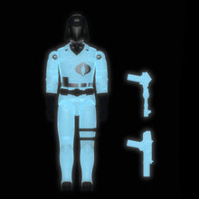 G.I. Joe Cobra (Glow Patrol - Blue) 3.75" Reaction+ Figures Three Pack