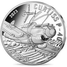 2023 France 10€ Aviation & History – Curtiss P40 Silver Proof Coin