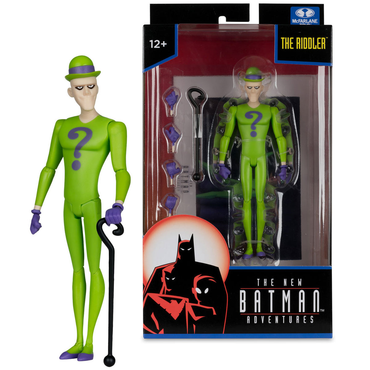 DC Direct - The New Batman Adventures Wv4 - Riddler 6-inch Action Figu ...