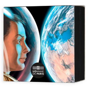 2025 France 100€ Space Odyssey - Earth 45g Silver Coin